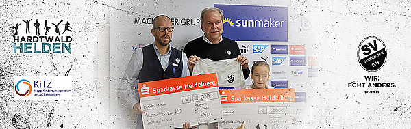 Spendenübergabe SV Sandhausen